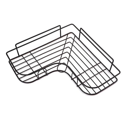 Durable Iron Triangle Rack - Stylish Corner Storage Solution for Kitchen and Bathroom